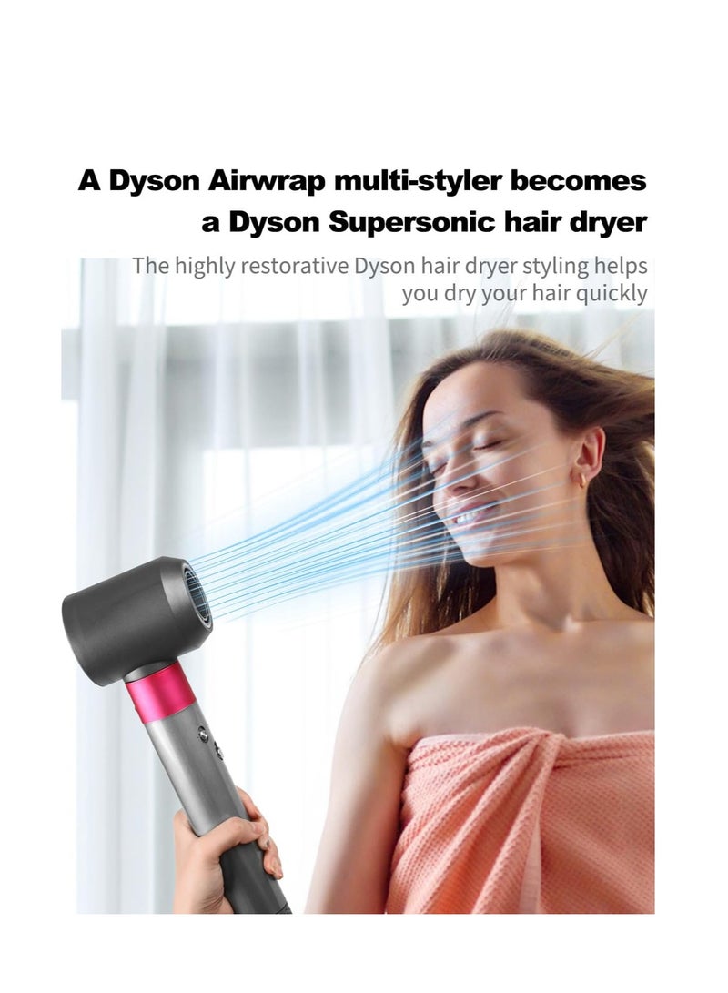 SYOSI Upgrated Diffuser and Adaptor for Airwrap Converting Air Wrap Curling Styler to Hair Dryer Diffuser for Hair Dryer Version 2023 Fuchias - Image 5