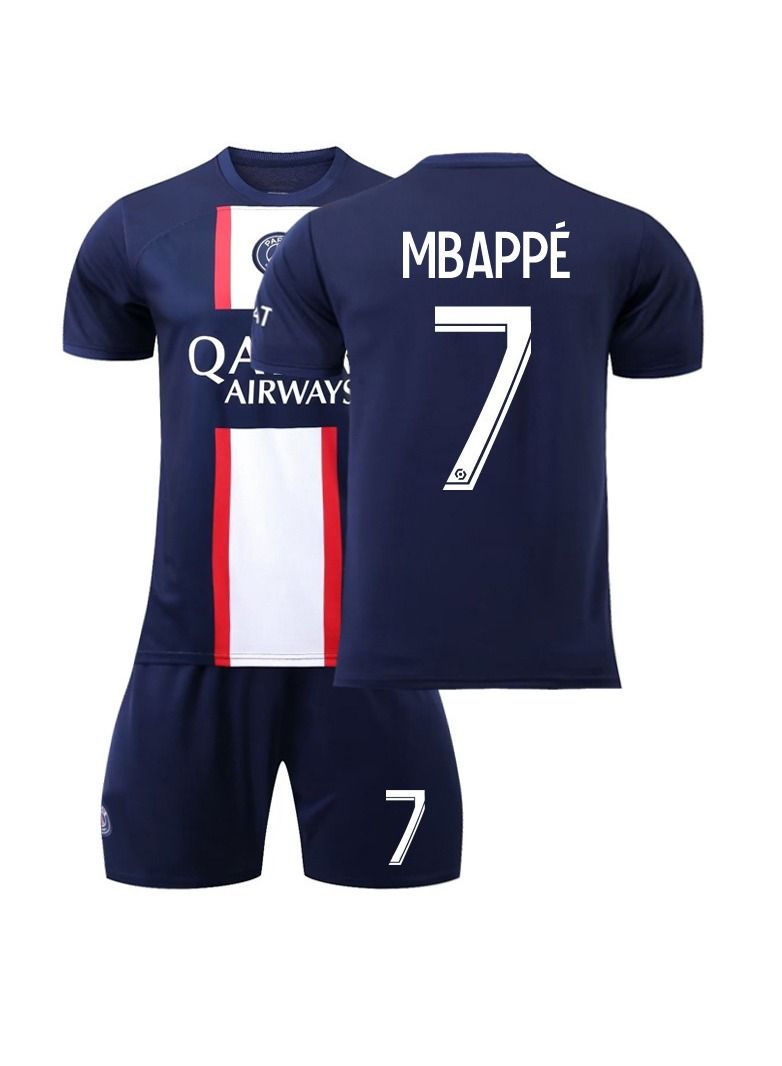 KUYING Mbappé Jersey No. 7 Host And Guest Men's And Women's Football Shirt  - Image 1