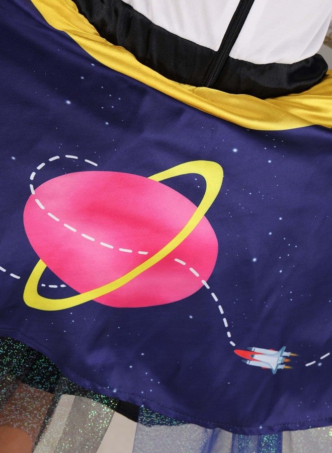 Fun Costumes Galactic Astronaut Girl's Costume Small - Image 5