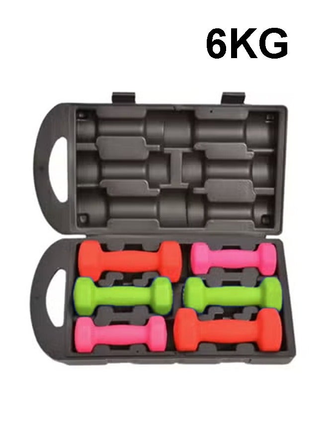 Bolivia's Weight Range Dumbbells 6 kg 45X10X5cm 45X10X5cm - Image 1