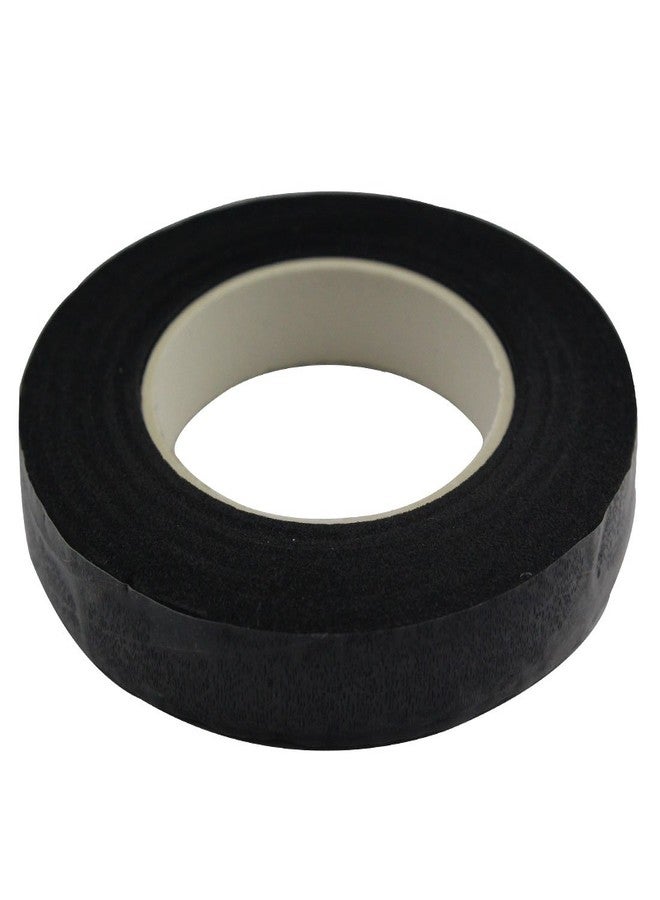 DECORA 1 roll 1/2-inch by 30 Yard Black Floral Tape for Bouquet Stem Wrap Floral Arranging Craft Projects Corsages, Wedding Bouquet - Image 2