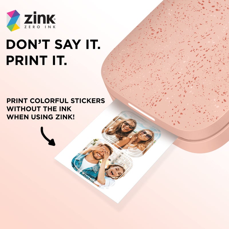 Hp Sprocket 2X3 Premium Zink Pre-Cut Sticker Photo Paper 30 Sheets Compatible With Hp Sprocket Photo Printers - Image 3