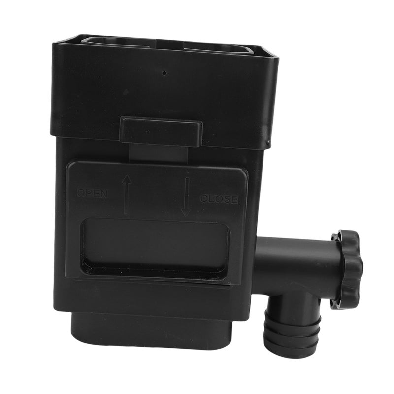 Downspout Filter Weather Proof Space Saving Gutter Downspout Leaf Filter Adapter for 3in 4in Drainpipe Black - Image 5