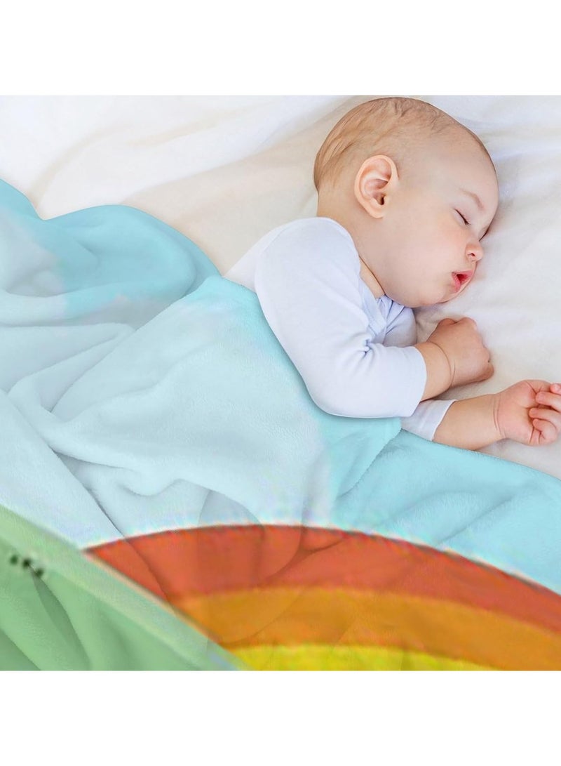 general Chiikawa Blanket Reversible Plush Plush Plaid Flannel Blanket Sofa Bed 50"x59" - Image 4