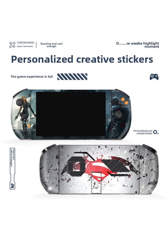 Loquat Applicable ONE PLAYERS PRO Film No. 1 Palm Machine Protective Cover Handle Sticker Starry Sky Film-Color:451 - Image 3