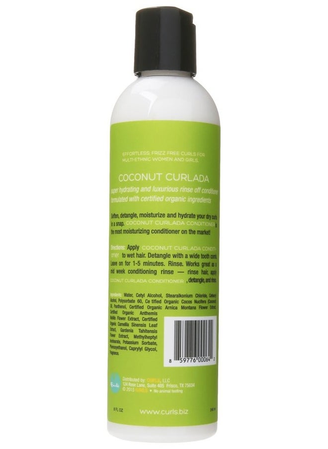 Curls Coconut CURLada Conditioner 8oz  - Image 3