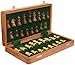 Medieval Replicas Magnetic Travel Chess Board Set Classic Wood Staunton 7 X 7 Inch Pocket Chess Set with Folding Game Board Handmade in Fine Rosewood - Image 3