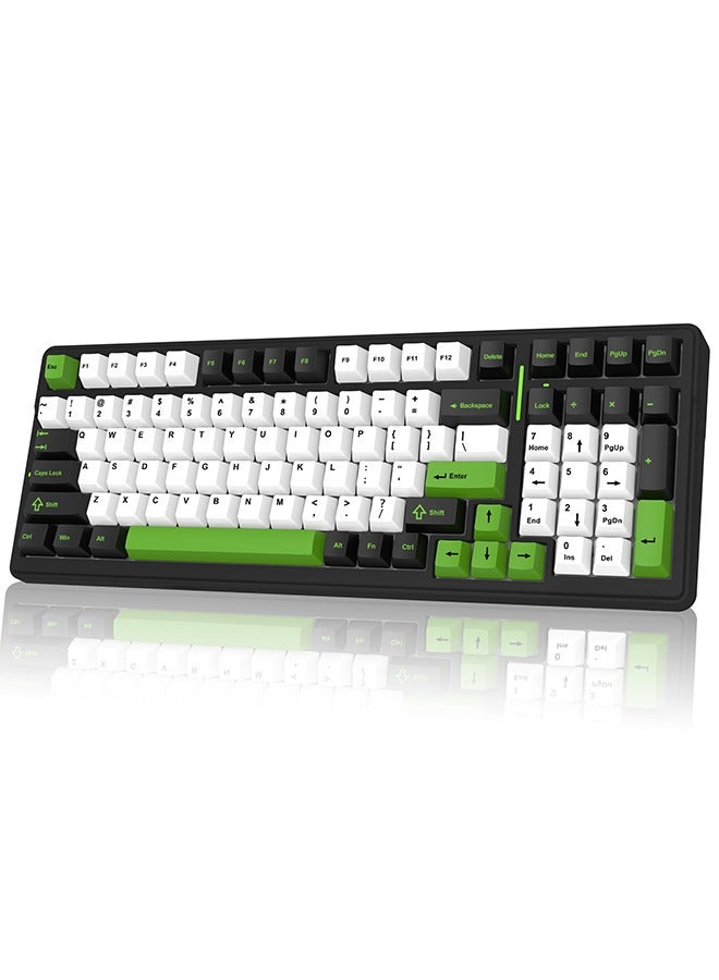 AULA AULA F99 Wireless Mechanical Keyboard, Hot Swappable Custom Keyboard, Pre-lubed Reaper Switches, Gasket Structure, RGB Backlit Gaming Keyboard - Image 1
