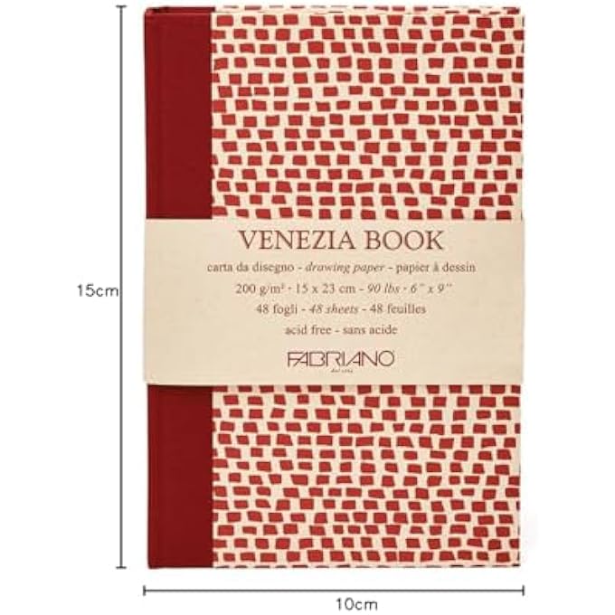 SKETCH BOOK VENEZIA 200 GSM A6, 48 SHEETS - Image 2