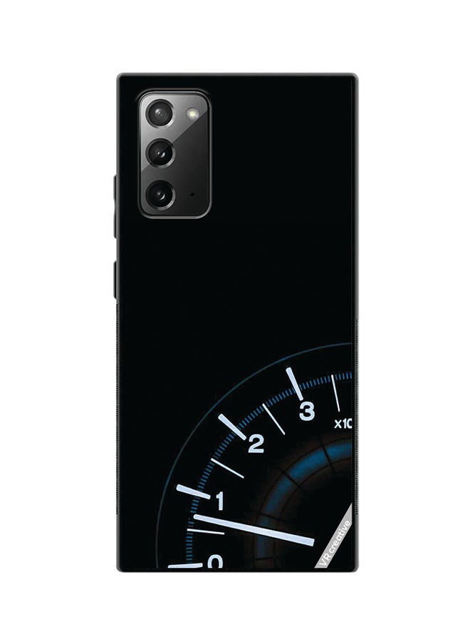 VR CREATIVE غطاء حماية لهاتف سامسونج جالكسي نوت20 5G بتصميم عداد السرعة متعدد الألوان - Image 1