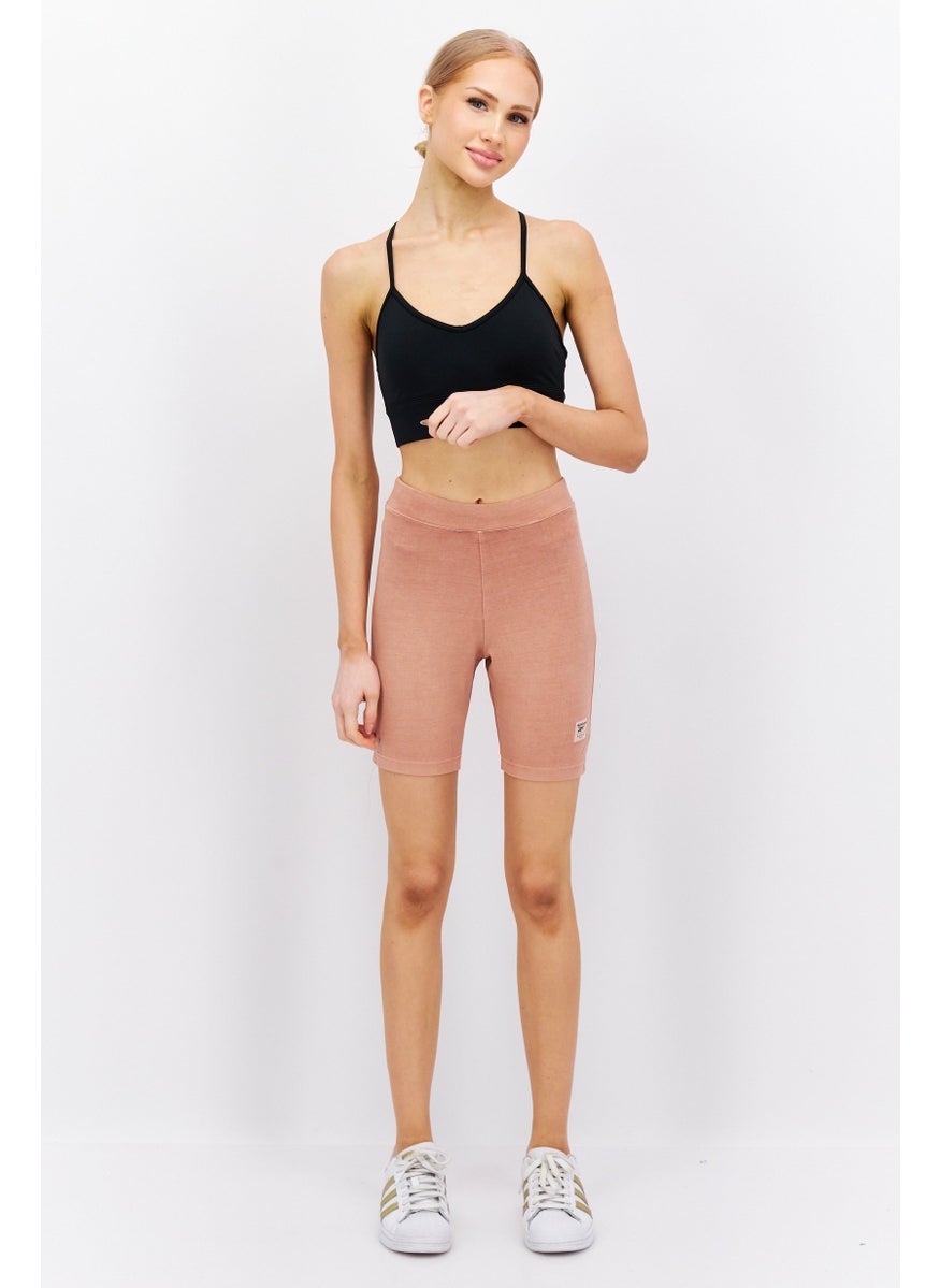Reebok Women Sportswear Fit Training Short, Peach  - Image 4