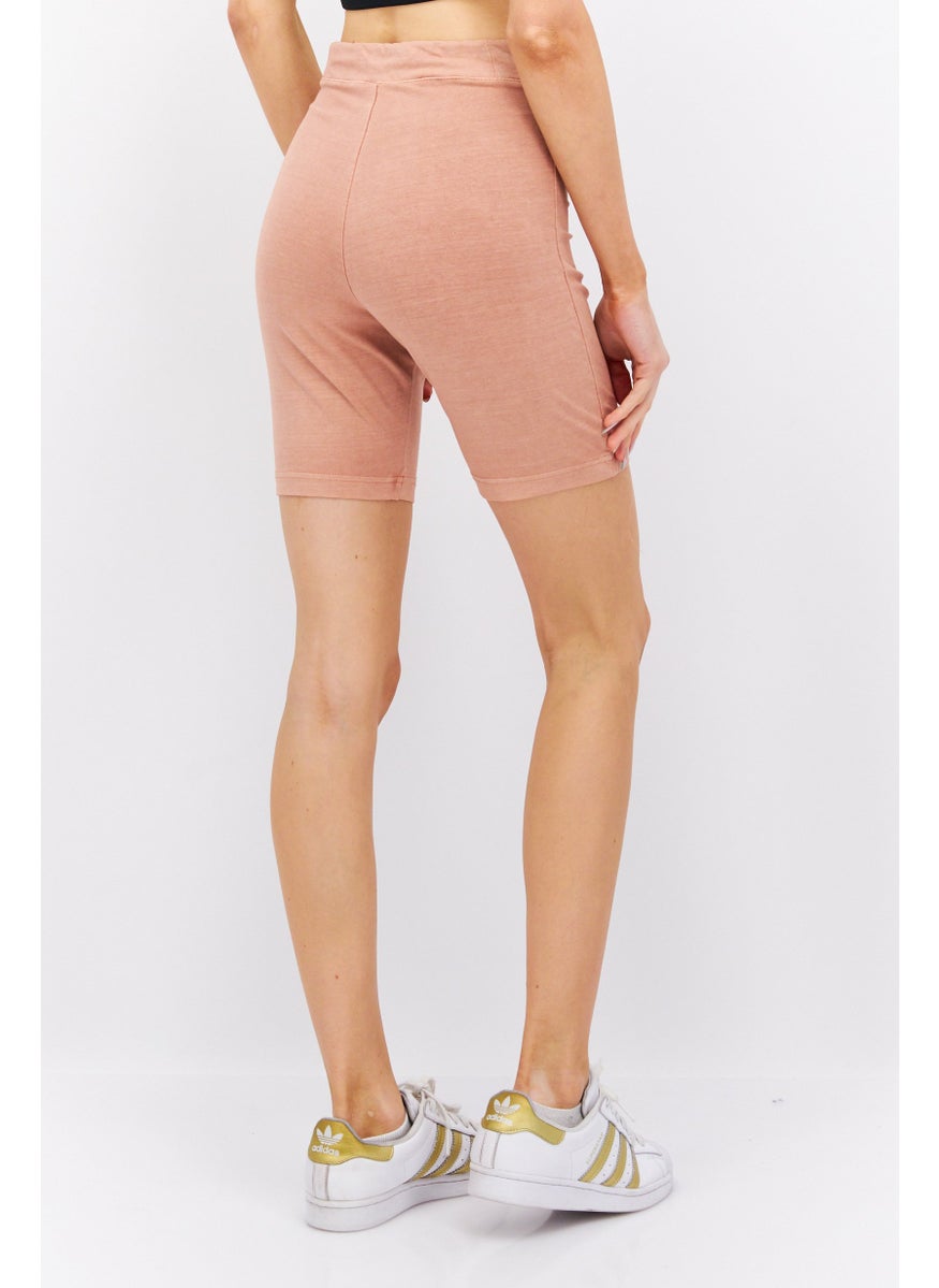 Reebok Women Sportswear Fit Training Short, Peach  - Image 2
