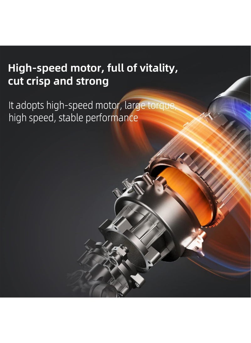 LINJIE 4 in 1 Mens Electric Shaver Washable Razor Multifunctional Beard Trimmer Shaver Cordless Sideburn Trimmer Nose Trimmer Facial Cleaning Brush Wet Dry Shaver - Image 4