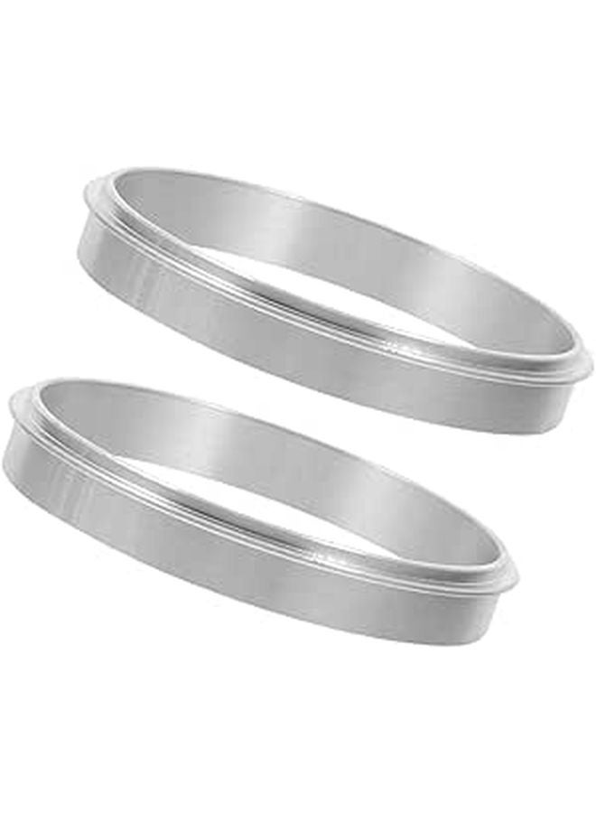 2pcs Aluminum Gasket Ring Sealer Replacement for Canning Jars and Espresso Machine - Image 1
