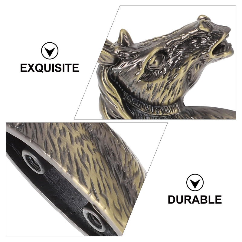 Vintage Horse Head Door Knobs 2Pcs Eco Friendly Drawer Handles For Cabinet Wardrobe Kitchen Easy Install - Image 3