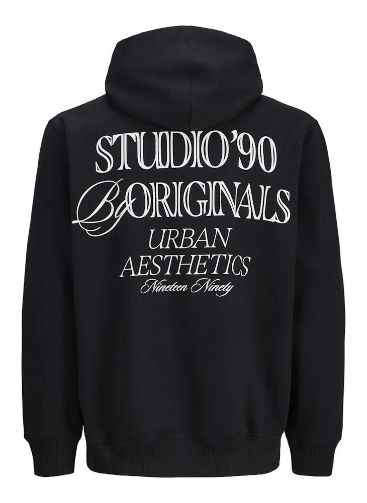 JACK & JONES Logo Midtown Regular Fit Hoodie