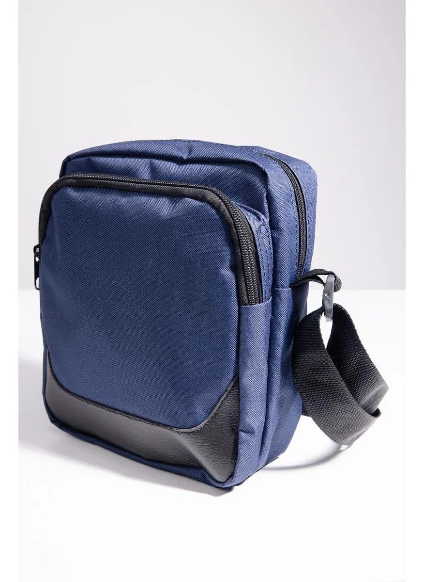 Tudors Unisex Adjustable Crossbody Navy Blue Shoulder Bag