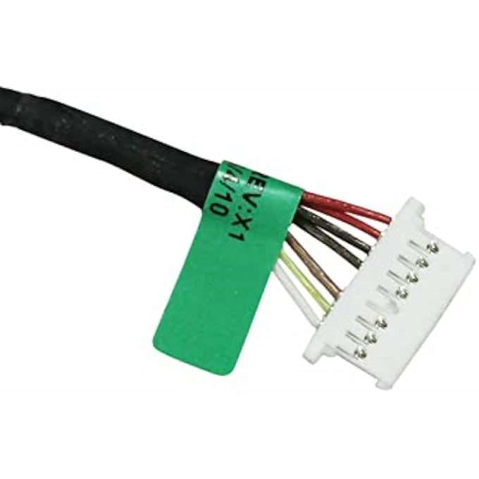 rayihni LAPTOP DC IN POWER JACK CABLE SOCKET CONNECTOR CHARGING PORT FOR HP PAVILION HP PAVILION 15-BA SERIES 15-BA000 15-BA003CY 15-BA008CA 15-BA009DX 15-BA010CY 15-BA012CY 15-BA014WM 15-BA020CA HARNESS WIRE - Image 2
