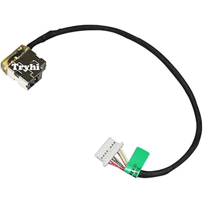 rayihni LAPTOP DC IN POWER JACK CABLE SOCKET CONNECTOR CHARGING PORT FOR HP PAVILION HP PAVILION 15-BA SERIES 15-BA000 15-BA003CY 15-BA008CA 15-BA009DX 15-BA010CY 15-BA012CY 15-BA014WM 15-BA020CA HARNESS WIRE - Image 1