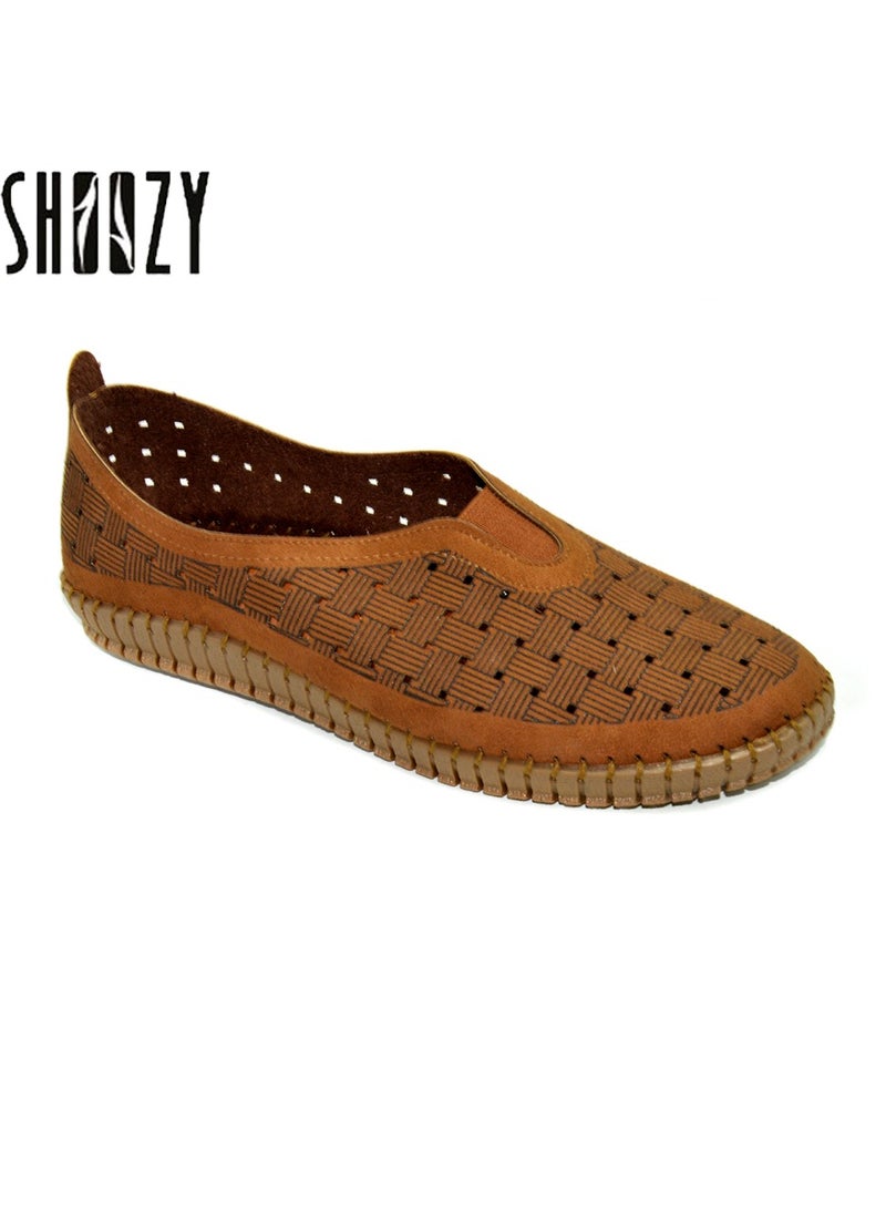 shoozy Casual Slip On Ballerina  - Image 1