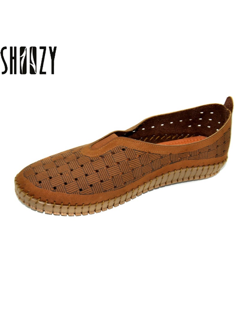 shoozy Casual Slip On Ballerina  - Image 3