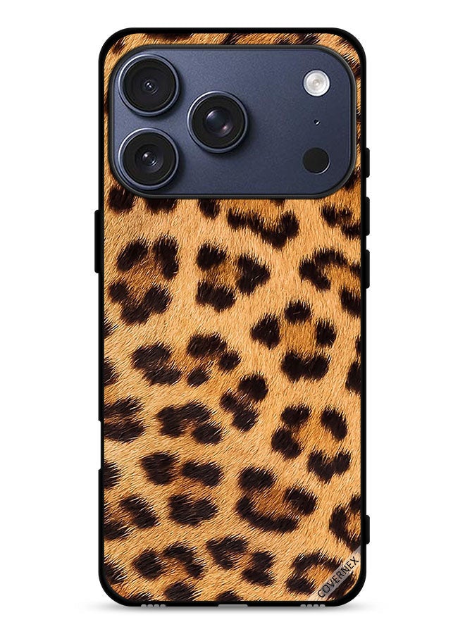 Covernex Apple iPhone 17 Pro Protective Case Cover Leopard Pattern - Image 1