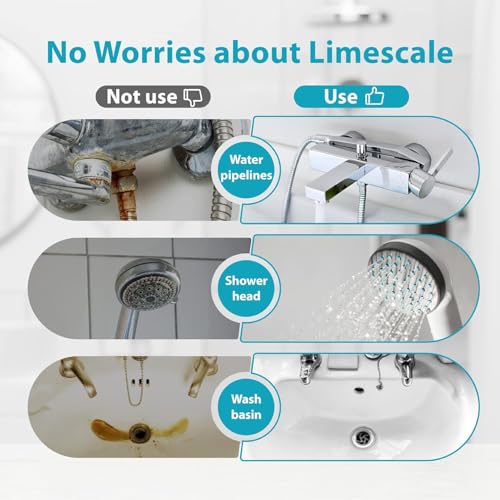 AquaCrest AQUA CREST AP431 AP430SS Whole House Scale Inhibitor - Inline Water System, Prevents Scale Build Up On Hot Water Heaters, Pipes and Boilers - Image 4
