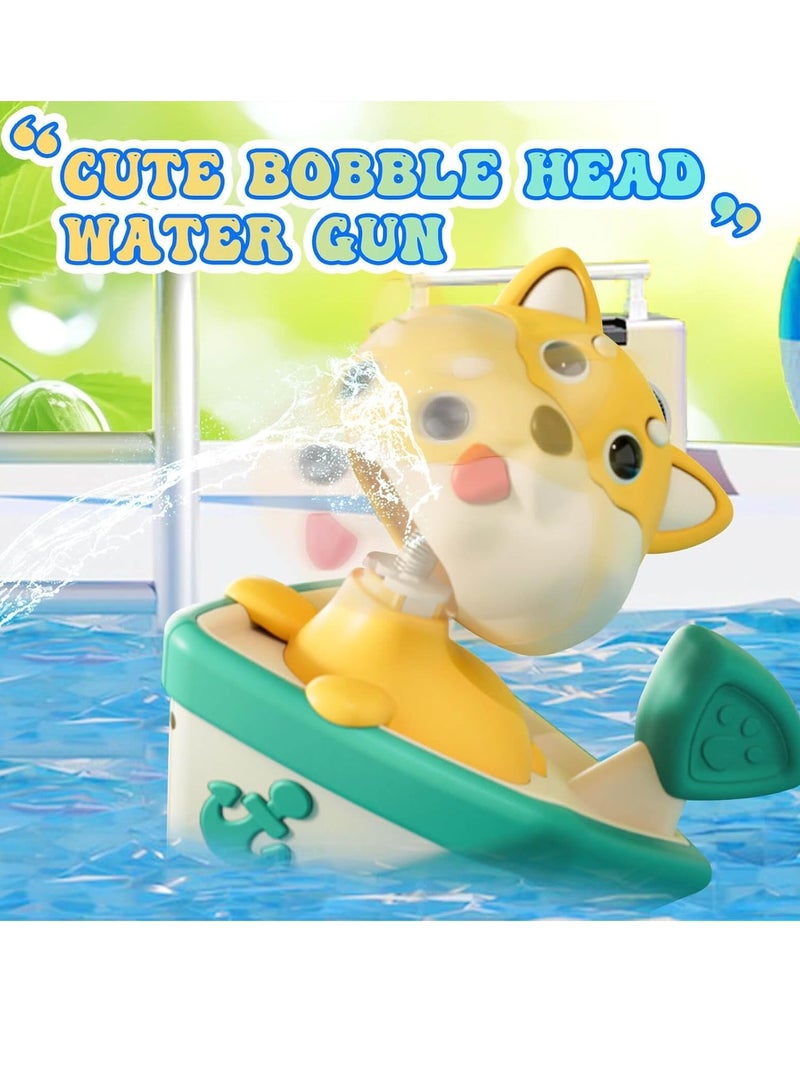 Excefore Water Pistol Toys for 3-8 Year Old Boys Girls, 4 Pack Animal Mini Water Pistol for Kids Gifts Squirt Toy Water Pistols Blaster Party Pool Outdoor Beach - Image 2