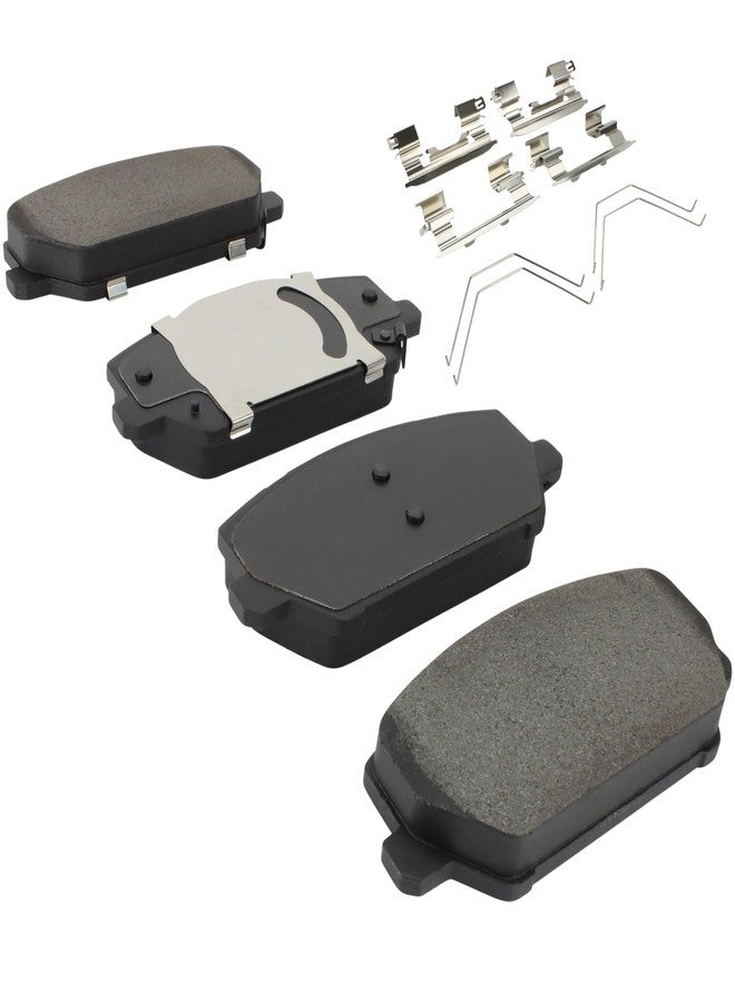 QUALITY-BUILT Premium Semi-Metallic Front Brake Pads (1001-2211M) Compatible with Hyundai Elantra 2024-2022, Elantra N 2024-2022, Kona N 2023-2022, Veloster N 2022-2019 - Image 2