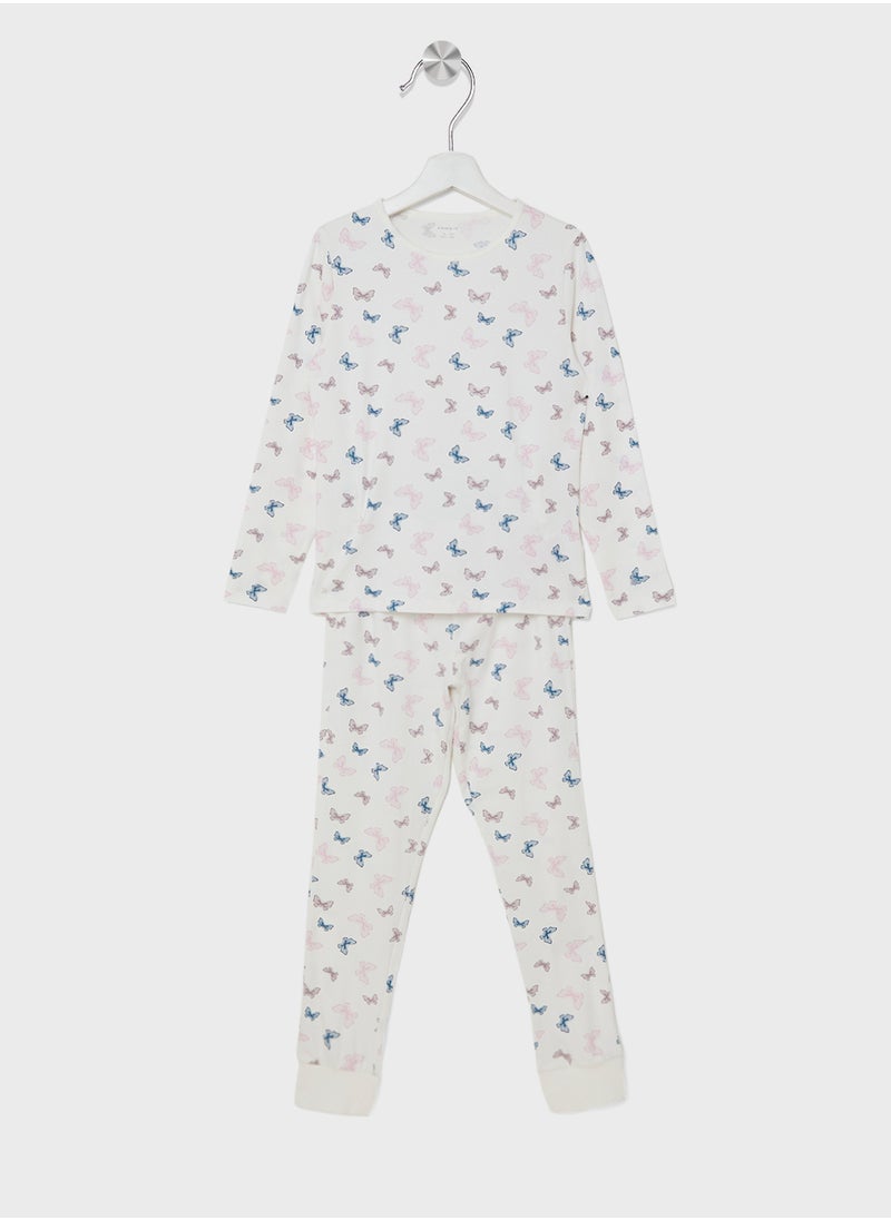 NAME IT Kids Butterfly Printed Pyjama Sets  - Image 1