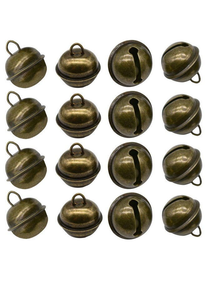 Maydahui 20 Pcs Vintage Jingle Bell 1 Inches Antique Decorative Tone Copper Bell For Pet Dog Cat Pendants Christmas Tree Crafts Decoration - Image 1