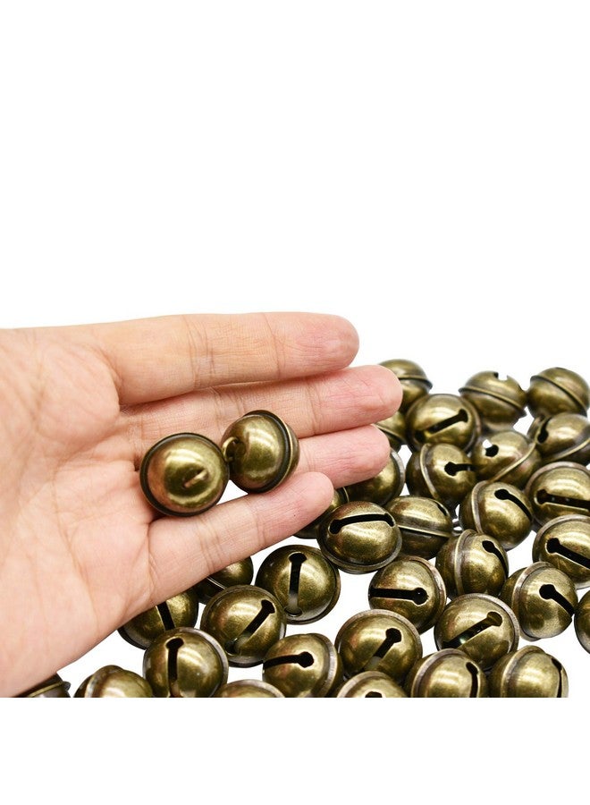 Maydahui 20 Pcs Vintage Jingle Bell 1 Inches Antique Decorative Tone Copper Bell For Pet Dog Cat Pendants Christmas Tree Crafts Decoration - Image 5