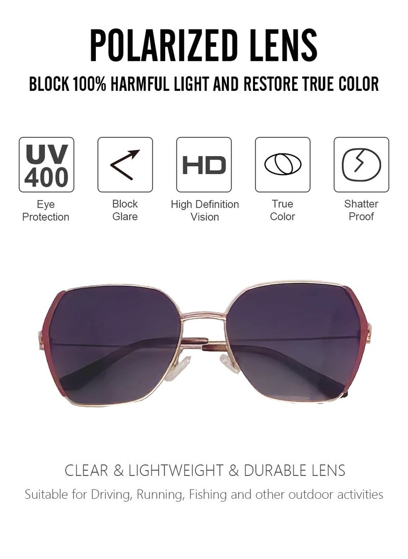 DLS - DLS Oversized Polarized Sunglasses MS9007-C5 - Image 1