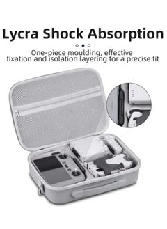Generic For DJI MINI 4 PRO Carry Case Box Storage Bag Portable Handbag Remote Control Accessories Organizer Shoulder Bag for Drone and Controller  - Image 5