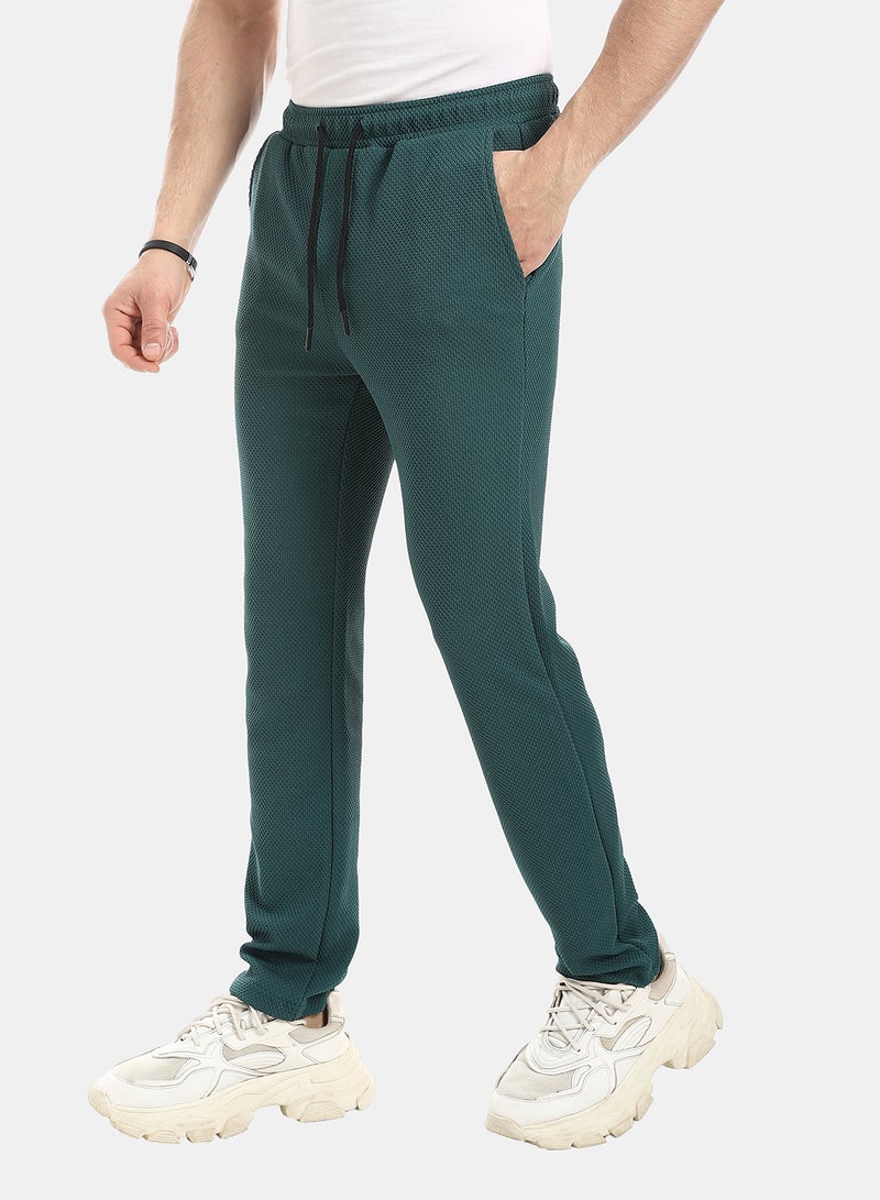 Andora Comfy Sweatpants For Men - Olive - Image 2