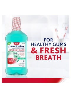 Parodontax Active Gum Health Breath Freshener Mouthwash, 3 X 16.9 Fl Oz  - Image 2