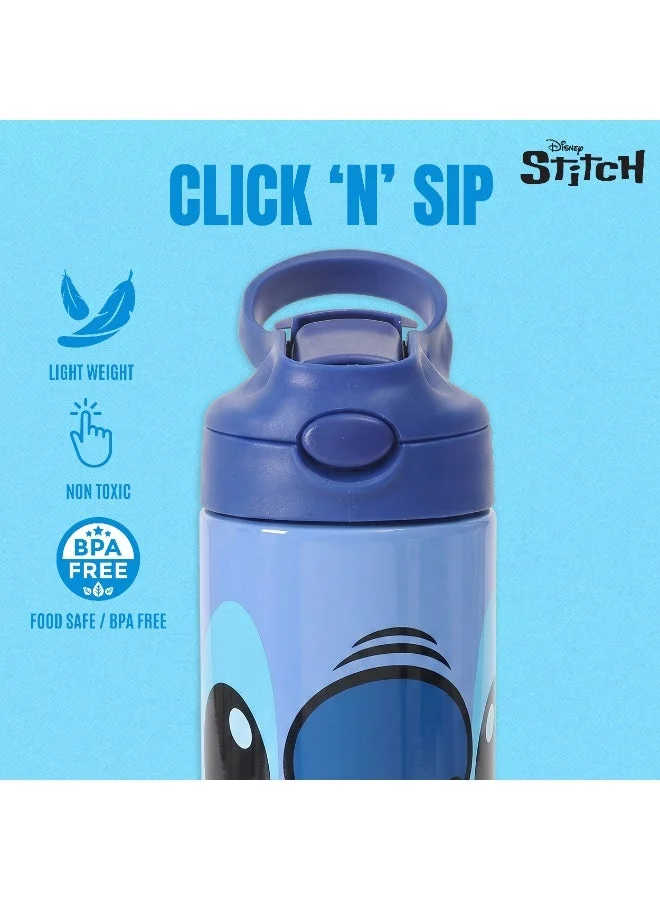 Disney  Disney Stitch Kids Stainless Steel Insulated Water Bottle with Flip-Top Lid  | Best Price UAE