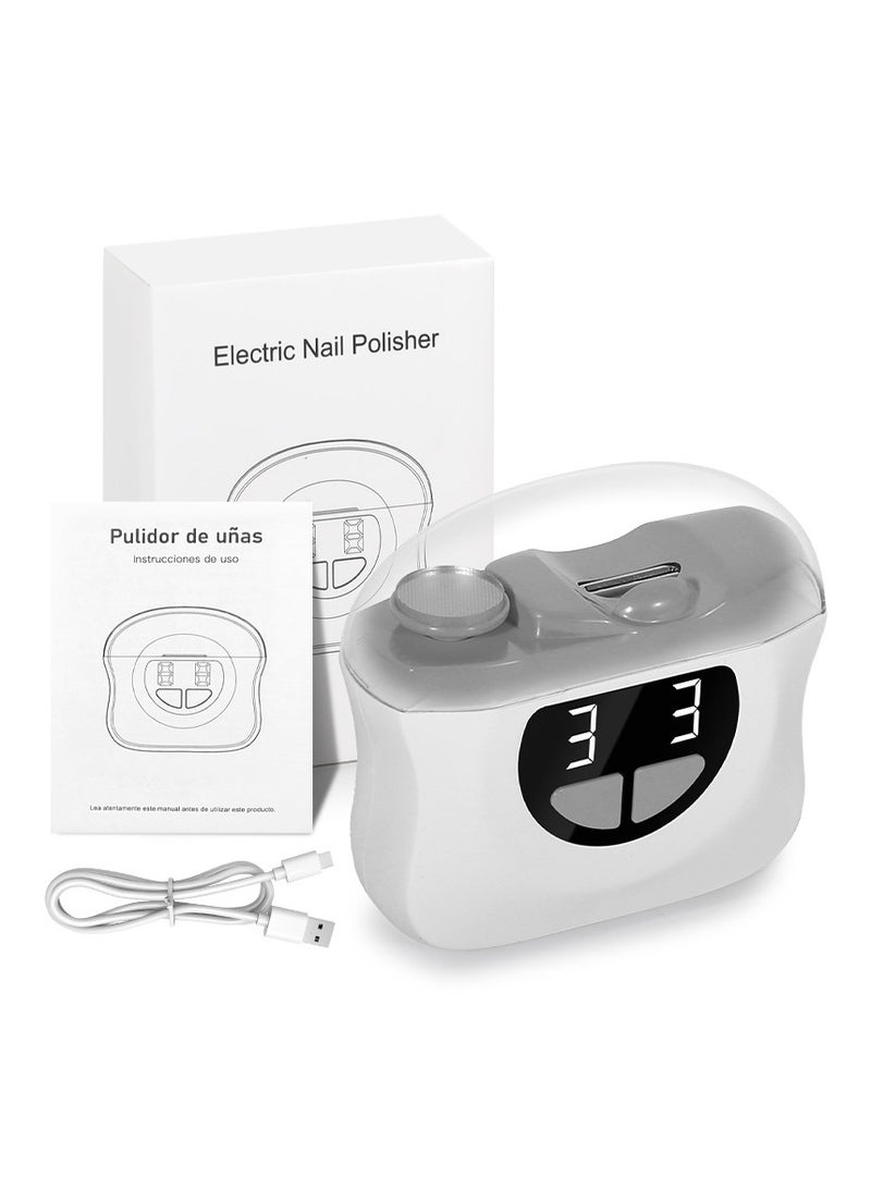 general 2-in-1 electric nail clippers and electric nail grinders automatic manicure dual-purpose grinding and rechargeable models - Image 1