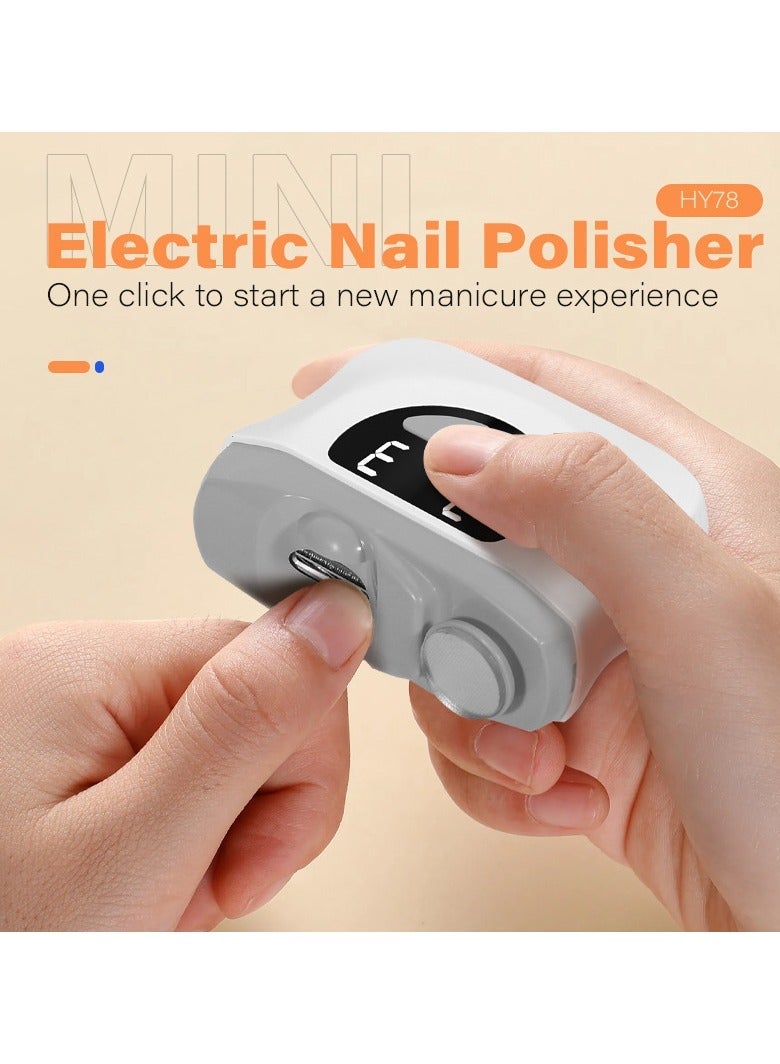 general 2-in-1 electric nail clippers and electric nail grinders automatic manicure dual-purpose grinding and rechargeable models - Image 2