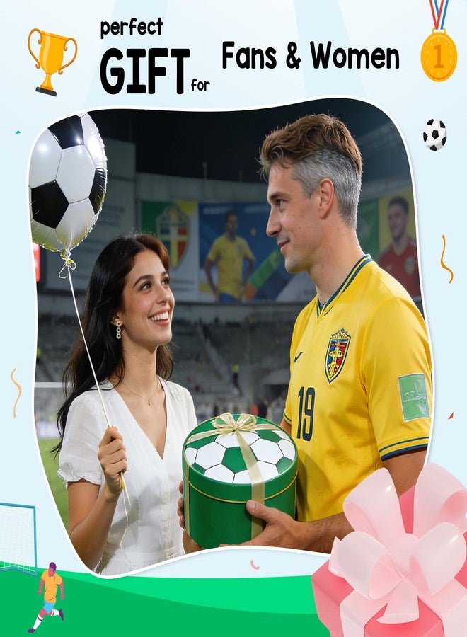 Smilelife أقراط كرة قدم للنساء، مناسبة ليوم المباراة، مجوهرات رياضية لكرة القدم والبيسبول وكرة السلة (أبيض) - Image 5