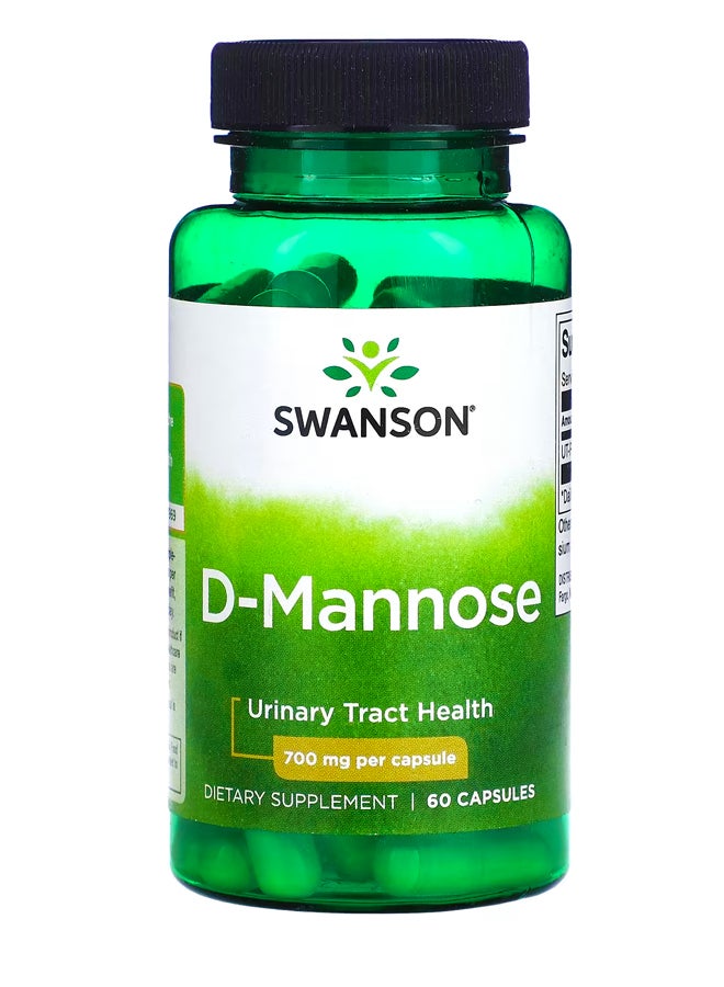 SWANSON D-Mannose 700 mg 60 Capsules