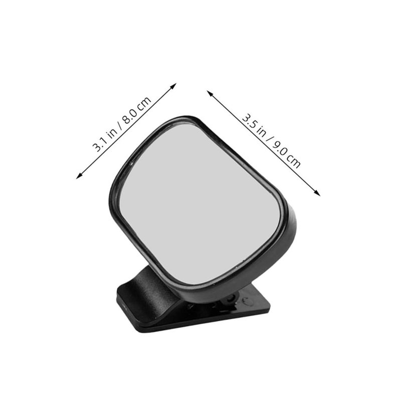 2Pcs Suction Cup Back Seat Mirror For Girl Adjustable Car Rear View Mirror - Image 3