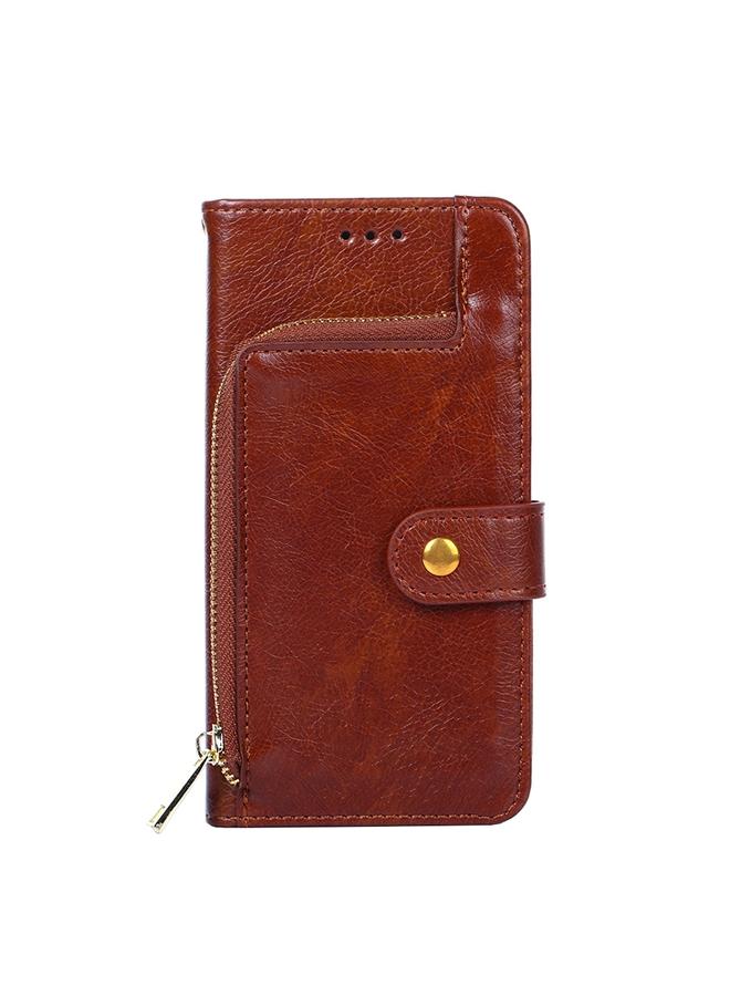The Bros Phone Case For Huawei P30 lite / nova 4e Zipper Bag PU + TPU Horizontal Flip Leather Phone Case with Holder & Card Slot & Wallet & Lanyard  - Image 2
