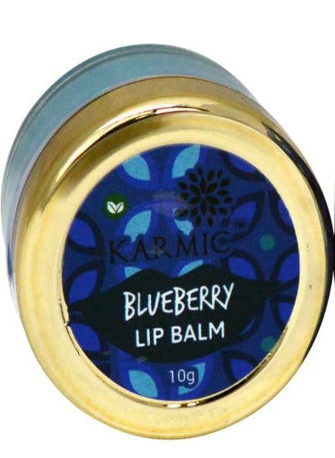KARMIC Blueberry Lip Balm for Women & Men (10g) | Enriched with Shea Butter for Soft & Bright Lips | 24 Hrs Moisturizer Lip Balm for Dry, Chapped & Pigmented Lips (Pack of 2) - Image 2