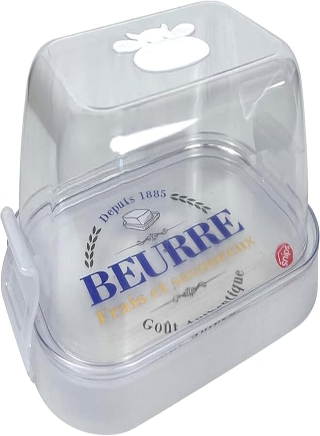 Snips Farm cheese Collection Butter Keeper with Farm Design, 0.5L, BPA-Free Storage Container with Decorative Lid, Made in Italy