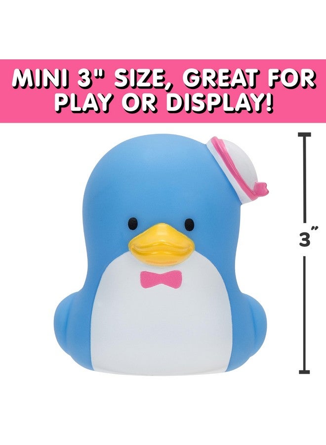Jazwares Hello Kitty and Friends Duckz 6-Pack - Rubber Duck Water Toys for Pool & Bath - Officially Licensed Sanrio - Hello Kitty, Keroppi, Pompompurin, My Melody, Cinnamoroll, Tuxedosam - Gift for Kids - Image 2