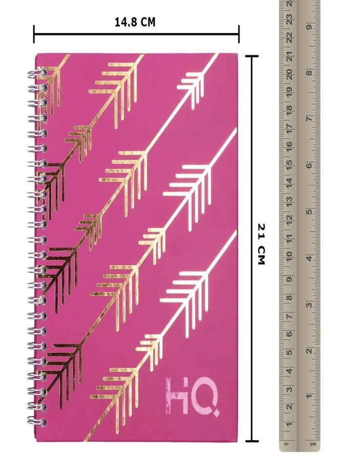 HQ Navneet HQ | Hard Cover Notebook - Corporate Edge (Gray) for Office and Professional Use | Wiro Bound and Foil Stamping | Single Line | A5 Size - 21 cm x 14.8 cm | 192 Pages - Image 2