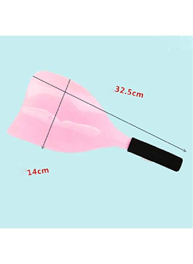 Teensery 2 Pcs 128 Inch Barber Hair Salon Hairdressing Mask Shield Haircut Hairspray Hair Gel Face Cover Face Eyes Protector For Makeup Hair Cutting Coloring Random Color  - Image 4