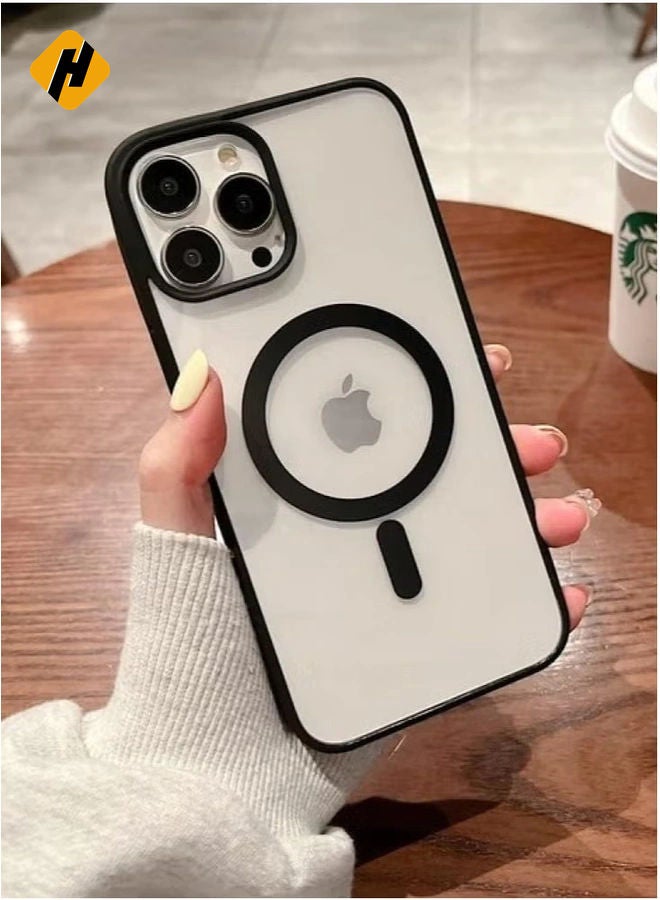 HuHa iPhone 12 Pro Max with MagSafe and Anti-Yellowing Coating Slim Fit Lightweight Cover Supports Mag Safe Accessories  - Image 1