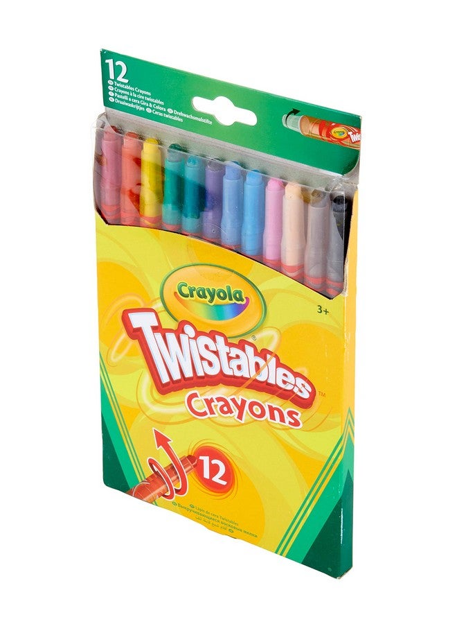 كرايولا أقلام تلوين كرايولا تويستابلز من كرايولا، عبوة من 12 قطعة - متعددة الألوان - Image 2